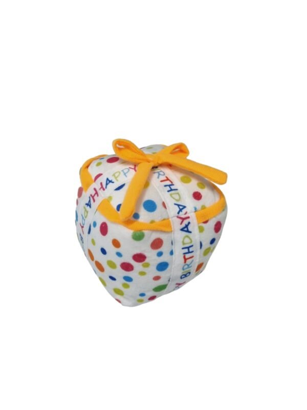 Dog Toy | Happy Birthday Gift Box Plush Toy